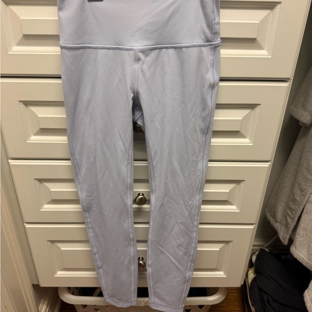 Lululemon Light Blue Wonder Under Leggings